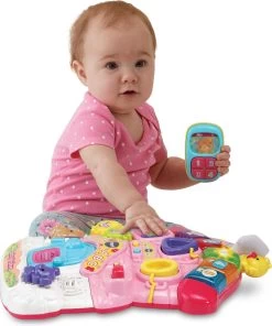 VTech 2 In 1 Baby Walker - Educatief Babyspeelgoed - Roze - 9 Tot 36 Maanden -Babyproducten 1003x1200 1