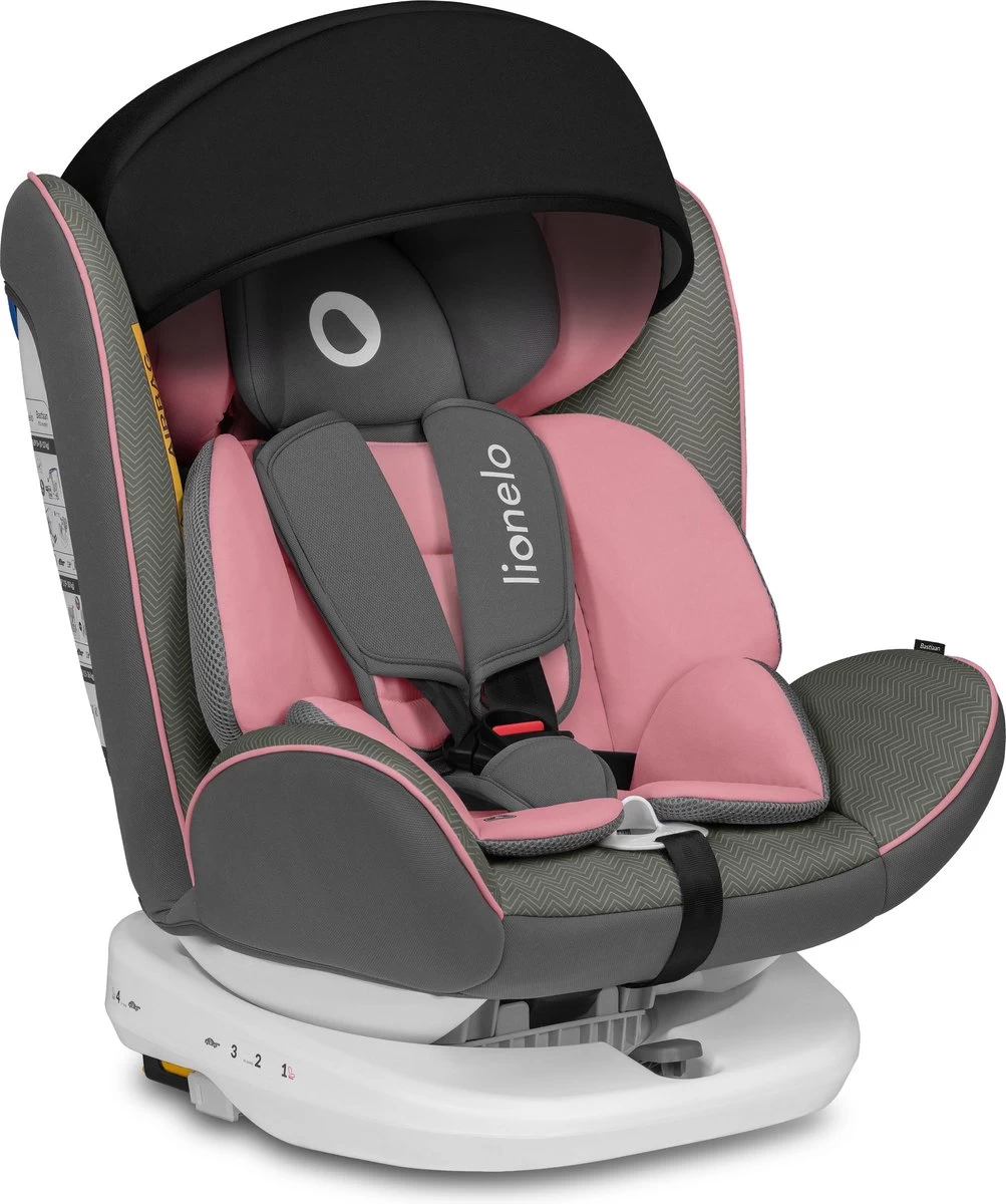 Lionelo Bastiaan - Autostoel - 360° Draaibaar - ISOFIX 21 Lionelo Bastiaan - Autostoel - 360° Draaibaar - ISOFIX - Afbeelding 19