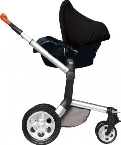 Dooky Hoody Autostoel Zonnekap - UV Werend - Black -Babyproducten 1006x1200 2