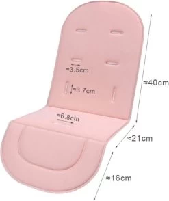 Merkloos Allernieuwste Buggy Inleg Kussen Panter Print - Tweezijdig Bruikbaar - Kinderwagen - Kinderstoel Hoes - Wasbaar -Babyproducten 1009x1200 3