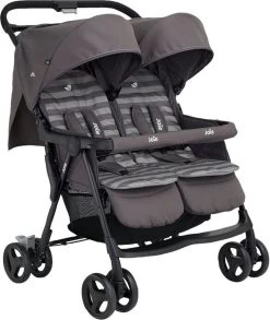 Joie - Duobuggy Aire Twin - Dark Pewter -Babyproducten 1010x1200