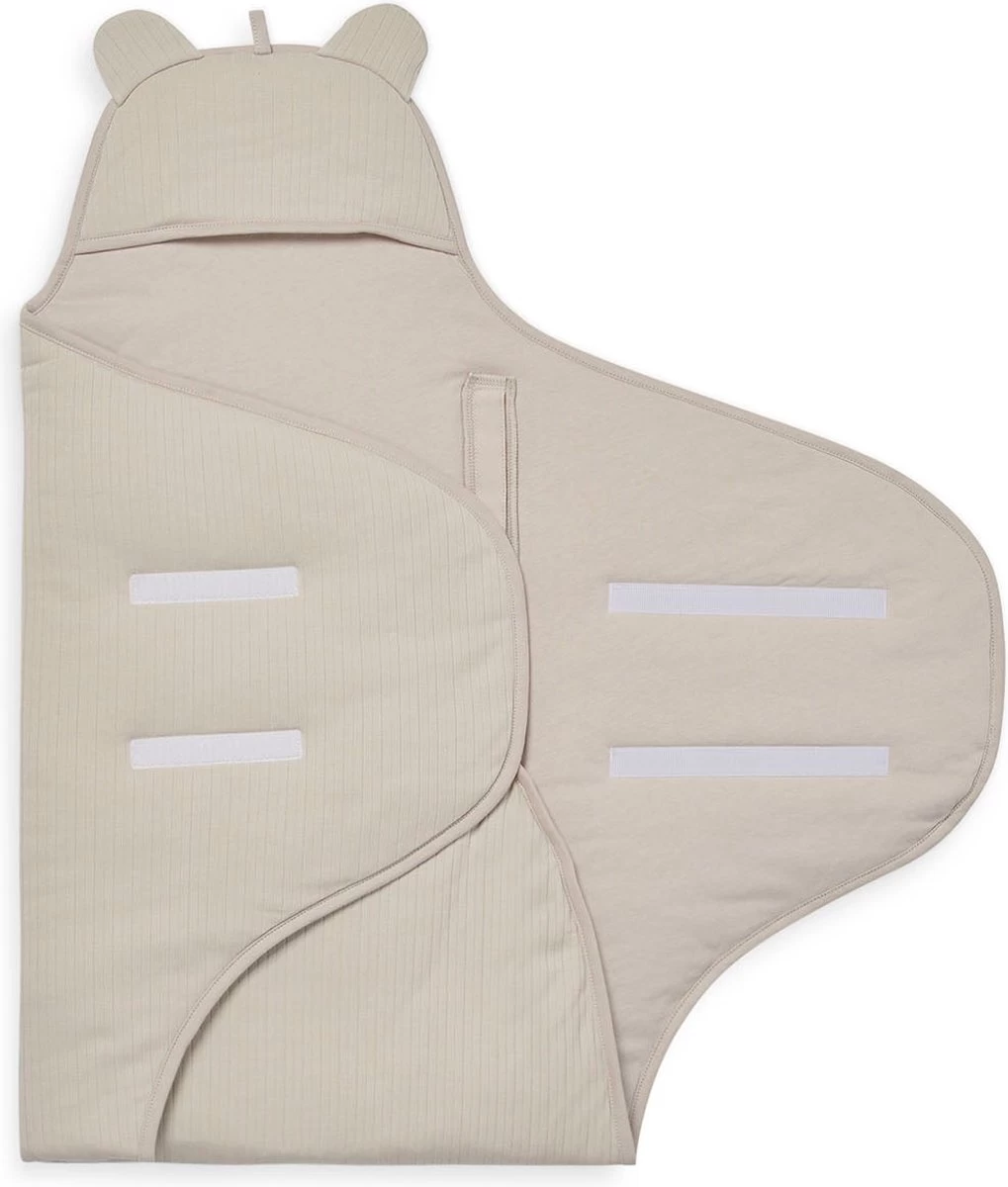 Jollein Wikkeldeken Basic Stripe - Rosewood 8 Jollein Wikkeldeken Basic Stripe - Rosewood - Afbeelding 6