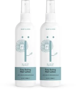 Naïf Easy Styling Haarlotion - Baby En Kids - 2 X 150ml - Met Natuurlijke Ingrediënten