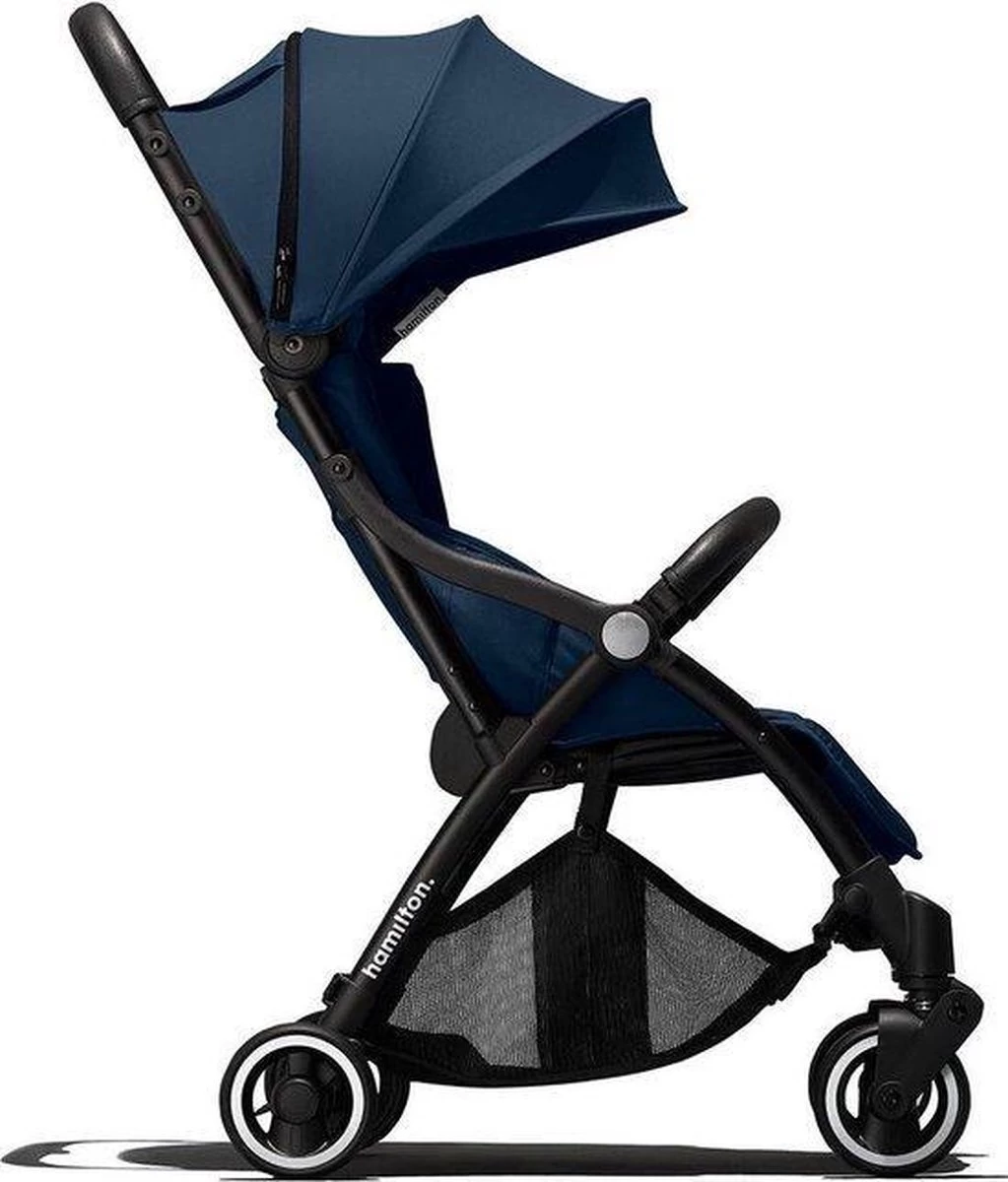 Hamilton By Yoop One Prime X1 Buggy - Premium Stroller Met One Hand Folding Technologie - Blauw - Lichte, Verstelbare En Wendbare Kinderwagen Met Vele Gemakken 3 Hamilton By Yoop One Prime X1 Buggy - Premium Stroller Met One Hand Folding Technologie - Blauw - Lichte, Verstelbare En Wendbare Kinderwagen Met Vele Gemakken