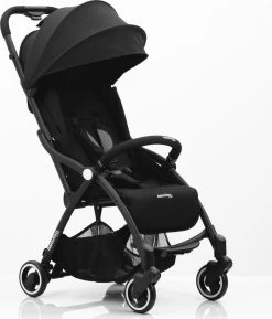 Hamilton By Yoop S1 Plus Buggy Met Monteerbare Premium Wieg – Nieuwer En Hoger 2023 Model - Stroller Met One Hand Folding Technologie – Zwart/Antraciet - Licht, Verstelbaar, Wendbaar - Geschikt Van 0 Maanden Tot 4 Jaar -Babyproducten 1024x1200 3