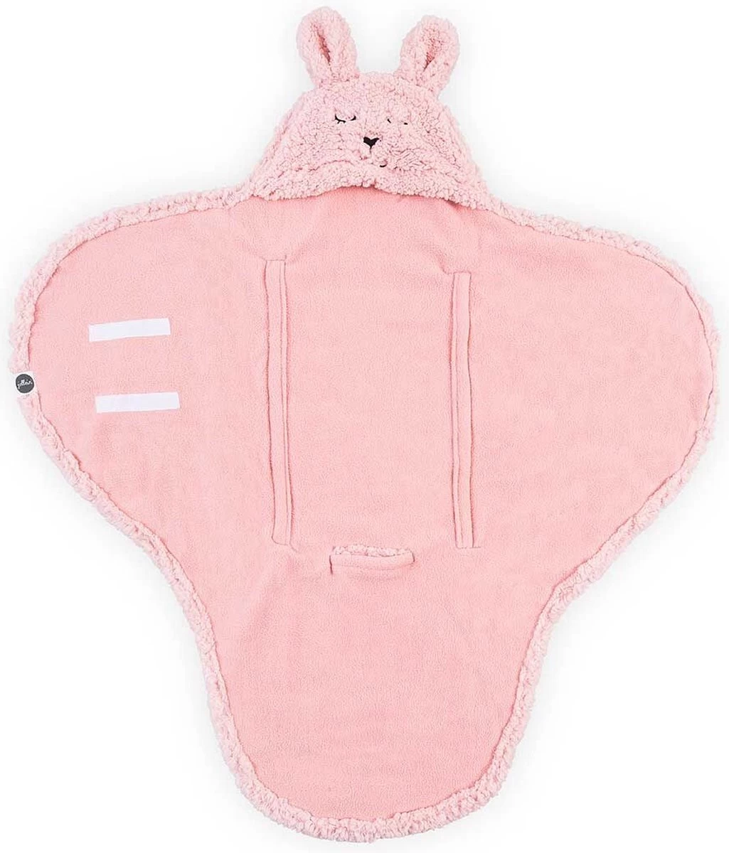 Jollein Wikkeldeken Bunny 100x105cm - Ash Green 18 Jollein Wikkeldeken Bunny 100x105cm - Ash Green - Afbeelding 16