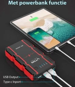 UTRAI - Jump Starter Auto - Batterij 13000mAh - 1000A - Smart-Clip Power Bank Met Batterij Detectie Voor 12V - Auto Booster Jumpstarter Mini -Babyproducten 1029x1200 3