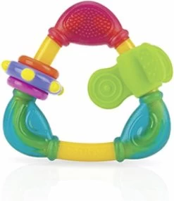 Nuby - Bijtspeelgoed - Bijtdriehoek - 3m+ 9 Nuby - Bijtspeelgoed - Bijtdriehoek - 3m+ -Babyproducten 1037x1200