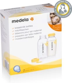 Medela Moedermelkflesje Afkolven Bewaren Invriezen Voeden Medela Fles - 250 Ml - 2 Stuks -Babyproducten 1039x1200 3