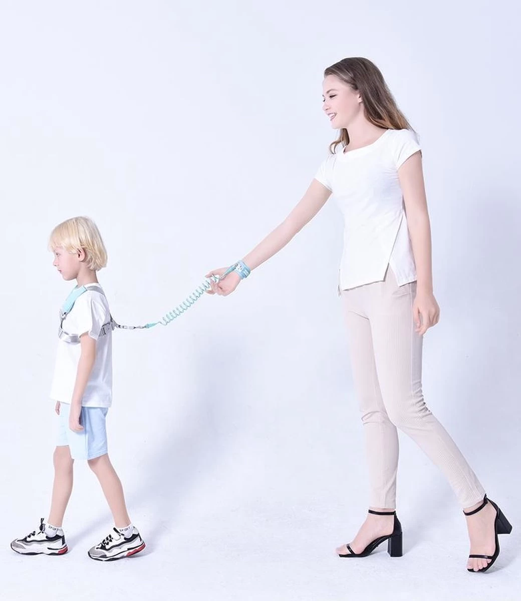 MijnNami 2 In 1 Harnas En Polstuigje – Kindertuigje En Polstuigje Met Slot – Mint 8 MijnNami 2 In 1 Harnas En Polstuigje – Kindertuigje En Polstuigje Met Slot – Mint - Afbeelding 6