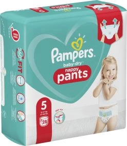 Pampers® Pampers Baby Dry Pants Maat 5 - 28 Luierbroekjes -Babyproducten 1040x1200 7