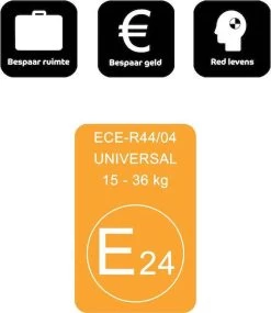 Bubblebum Zitverhoger Autozitje Opblaasbaar Autostoeltje - Zwart -Babyproducten 1041x1200