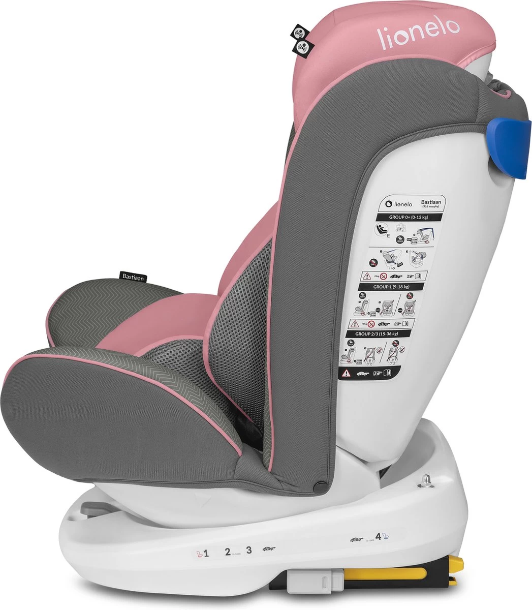 Lionelo Bastiaan - Autostoel - 360° Draaibaar - ISOFIX 6 Lionelo Bastiaan - Autostoel - 360° Draaibaar - ISOFIX - Afbeelding 4