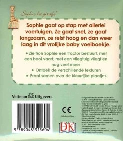 Sophie De Giraf Voelboekje: Sophie Gaat Op Stap -Babyproducten 1047x1200