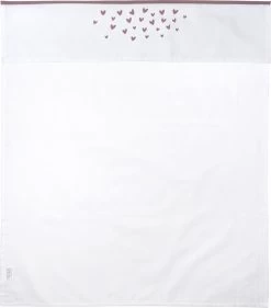 Meyco Hearts Ledikant Laken - Lilac - 100x150cm -Babyproducten 1053x1200 5