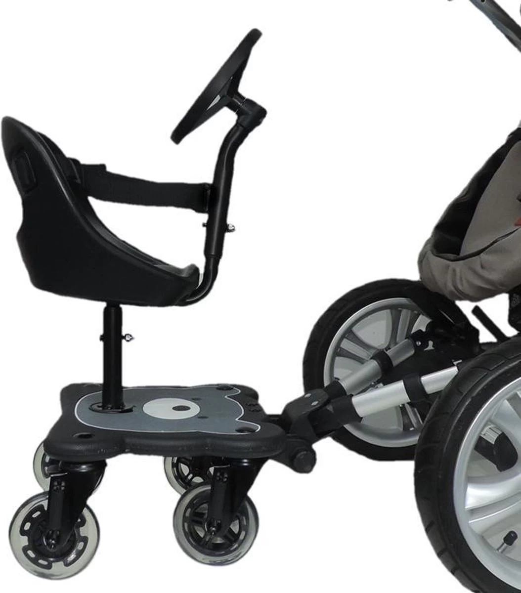 COZY B RIDER Meerijdplankje - Met Zitje En Stuur 3 COZY B RIDER Meerijdplankje - Met Zitje En Stuur