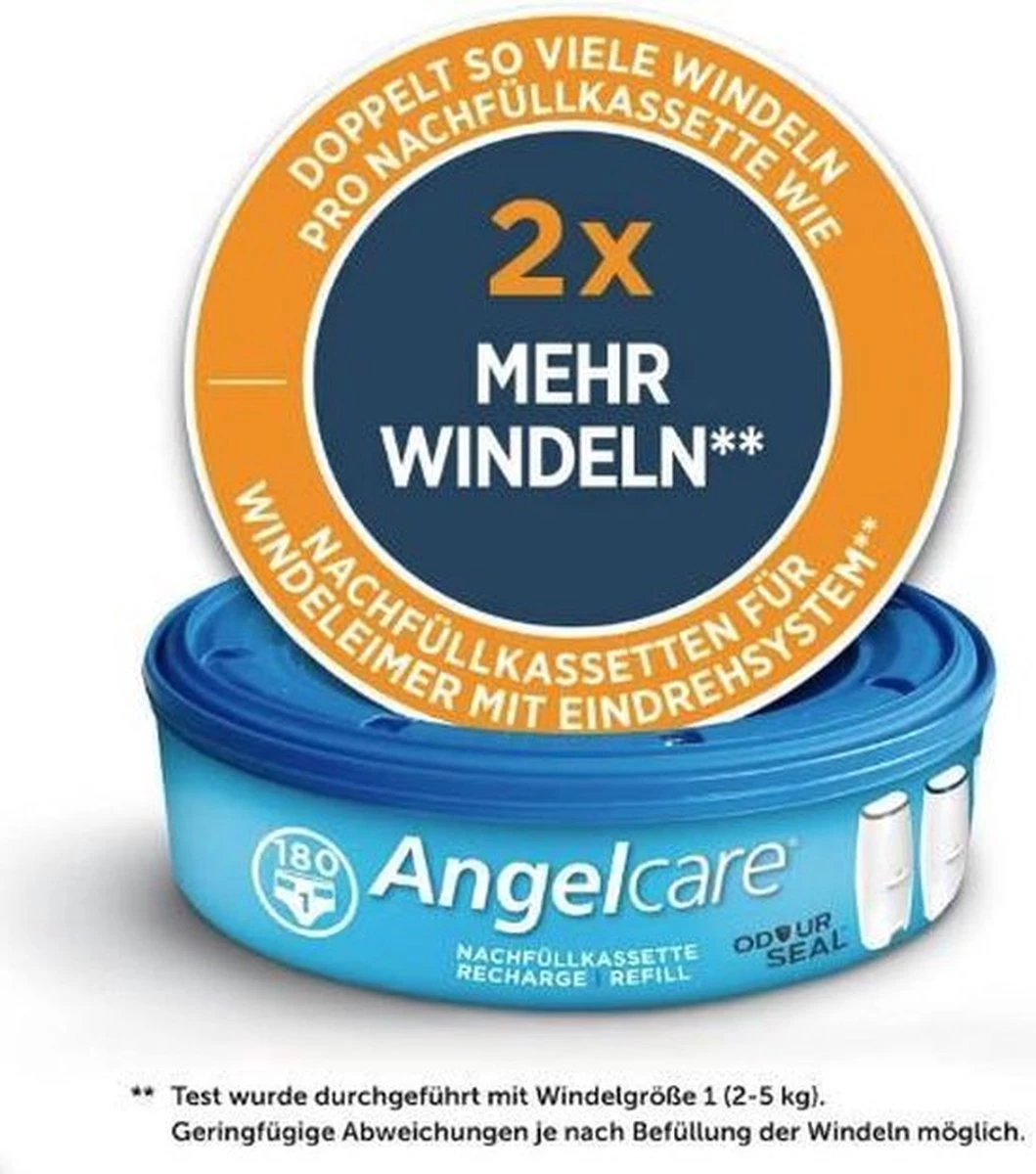 Angelcare Luieremmer Navullingen - 6 Cassettes 3 Angelcare Luieremmer Navullingen - 6 Cassettes
