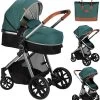 MoMi Kinderwagen - Compacte 2 In 1 Combiwagen - Limuru - Groen (geschikt Van 0-3 Jaar) 2 MoMi Kinderwagen - Compacte 2 In 1 Combiwagen - Limuru - Groen (geschikt Van 0-3 Jaar) -Babyproducten 1060x1200 4