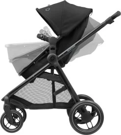 Maxi-Cosi Zelia³ Kinderwagen - Essential Black (zwart Frame + Zwart Leer) -Babyproducten 1076x1200 4