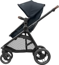 Maxi-Cosi Zelia³ Kinderwagen - Essential Graphite (zwart Frame + Bruin Leer) -Babyproducten 1077x1200 3