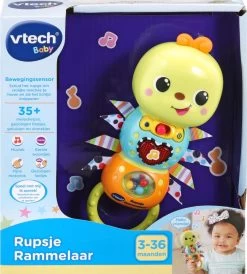 VTech Baby Rupsje Rammelaar - Educatief Babyspeelgoed - 3 Tot 36 Maanden -Babyproducten 1082x1200