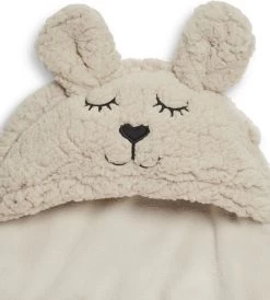 Jollein Wikkeldeken Bunny 100x105cm - Nougat -Babyproducten 1082x1200 3