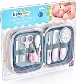 Babyjem 9-delige Verzorgingsset - Roze -Babyproducten 1085x1200 4