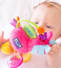 Playgro Clip Clop Rammelaar - Roze - Activiteitenspeeltje - Kraamkado -Babyproducten 1086x1200 1