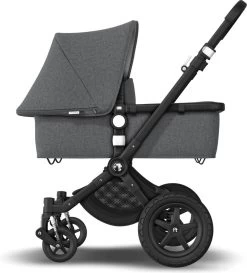 Bugaboo Cameleon 3 Plus Kinderwagen Met Stoel En Wieg - Zwart / Gemȇleerd Grijs -Babyproducten 1086x1200 5