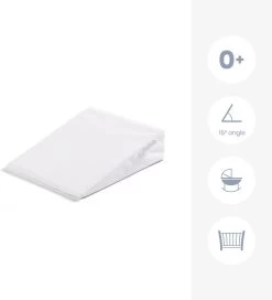 Reflux Kussen RECHT – Hellend Kussen – Matrasverhoger – Wigkussen – Zwangerschapskussen – Zijslaapkussen – Slaapkussen Baby – Voedingskussen – Hoofdkussen Baby – Anti Reflux – Verhogend Kussen Baby – Kraamcadeau – Cadeautip