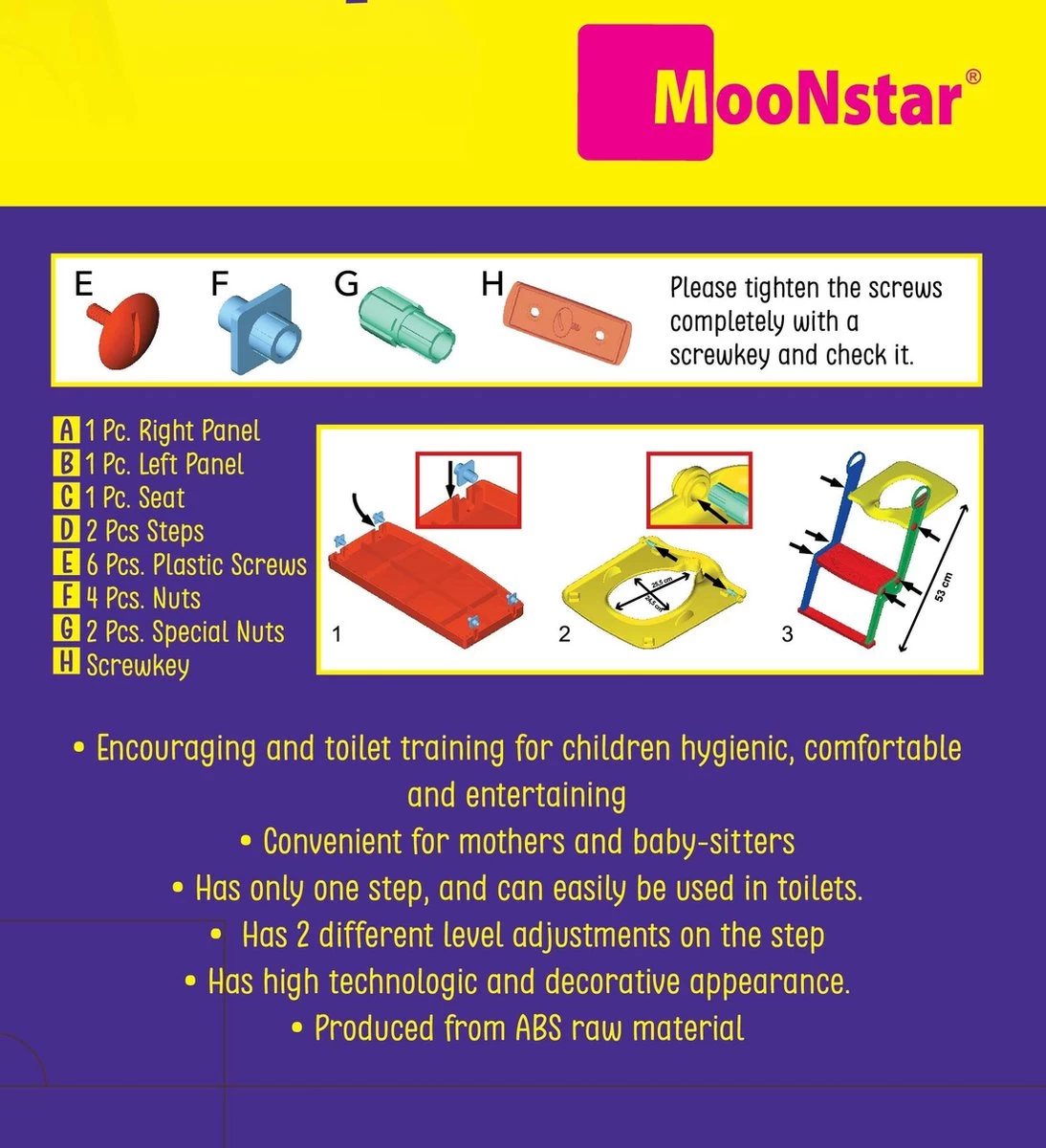 Motek® - WC Verkleiner - Wc Verkleiner Met Trapje - Toiletverkleiner - Toilettrainer - Wc Verkleiner Opvouwbaar - 2 Tot 7 Jaar - Trainer Met Opstapje 11 Motek® - WC Verkleiner - Wc Verkleiner Met Trapje - Toiletverkleiner - Toilettrainer - Wc Verkleiner Opvouwbaar - 2 Tot 7 Jaar - Trainer Met Opstapje - Afbeelding 9