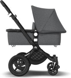 Bugaboo Cameleon 3 Plus Kinderwagen Met Stoel En Wieg - Zwart / Gemȇleerd Grijs -Babyproducten 1097x1200 3