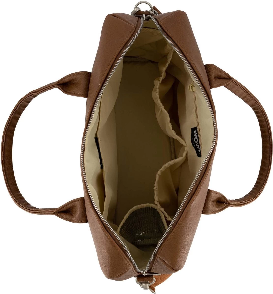 Prénatal Luiertas - Verzorgingstas Inclusief Verschoningsmatje - WOW Bag Bruin 5 Prénatal Luiertas - Verzorgingstas Inclusief Verschoningsmatje - WOW Bag Bruin - Afbeelding 3