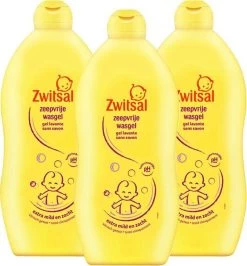 Zwitsal Baby - Zeepvrije Wasgel - 3 X 200ml - Voordeelverpakking