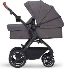 Kinderkraft B-Tour Ash Grey 3-in-1 Combi Kinderwagen Incl. Autostoel KSBTOU00DGR3000 -Babyproducten 1115x1200 3