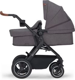 Kinderkraft B-Tour Ash Grey 3-in-1 Combi Kinderwagen Incl. Autostoel KSBTOU00DGR3000 -Babyproducten 1117x1200 2