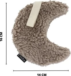 Louka Speendoekje Maan Bruin - Teddy Katoen - Speenknuffel -Babyproducten 1118x1200 4