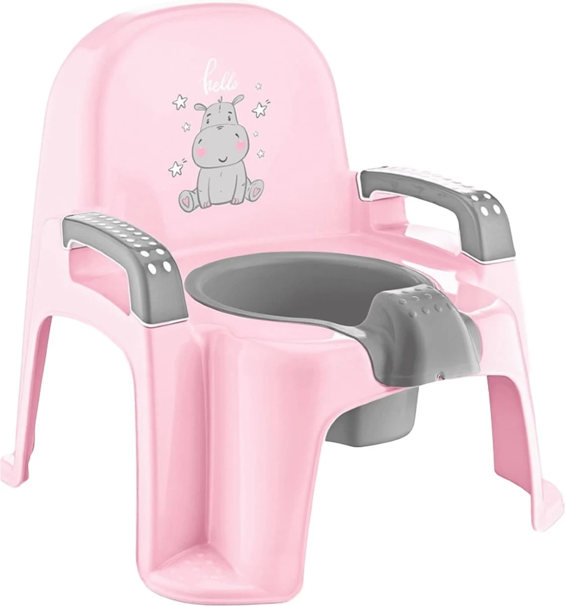 Babypotje Babyjem Pink/Grey 3 Babypotje Babyjem Pink/Grey