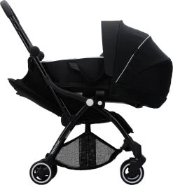 Hamilton By Yoop X1 Plus Kinderwagen - Buggy Met Monteerbare Wieg - Premium Stroller Met One Hand Folding Technologie - Nieuw, Hoger, Uitgebreider 2023 Model - Zwart - Licht, Verstelbaar, Wendbaar En Geschikt Van 0 Maanden Tot 4 Jaar -Babyproducten 1121x1200 6
