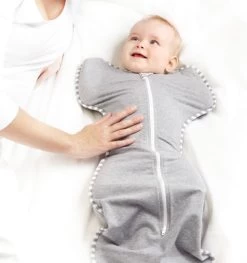 Love To Dream™ Babyslaapzak Swaddle Up™ - Inbakeren - Baby 3-6 Maanden - 6-8.5 Kg - All Season - Grijs -Babyproducten 1125x1200 7