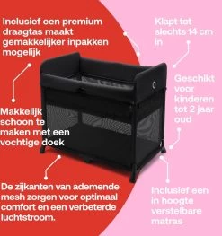 Bugaboo Campingbedje Stardust Black -Babyproducten 1128x1200 6