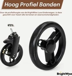 Merkloos BrightWise® Luxe Kinderwagen 3 In 1 Voldoet Aan Alle Europese Veiligheidscertificaten - Wandelwagen - Kinderwagen 3-in-1 Incl Autostoel - Kinderwagen Maxi Cosi – Buggy 3 In 1 - Newborn - Leer - Bruin 25 Merkloos BrightWise® Luxe Kinderwagen 3 In 1 Voldoet Aan Alle Europese Veiligheidscertificaten - Wandelwagen - Kinderwagen 3-in-1 Incl Autostoel - Kinderwagen Maxi Cosi – Buggy 3 In 1 - Newborn - Leer - Bruin -Babyproducten 1135x1200 7