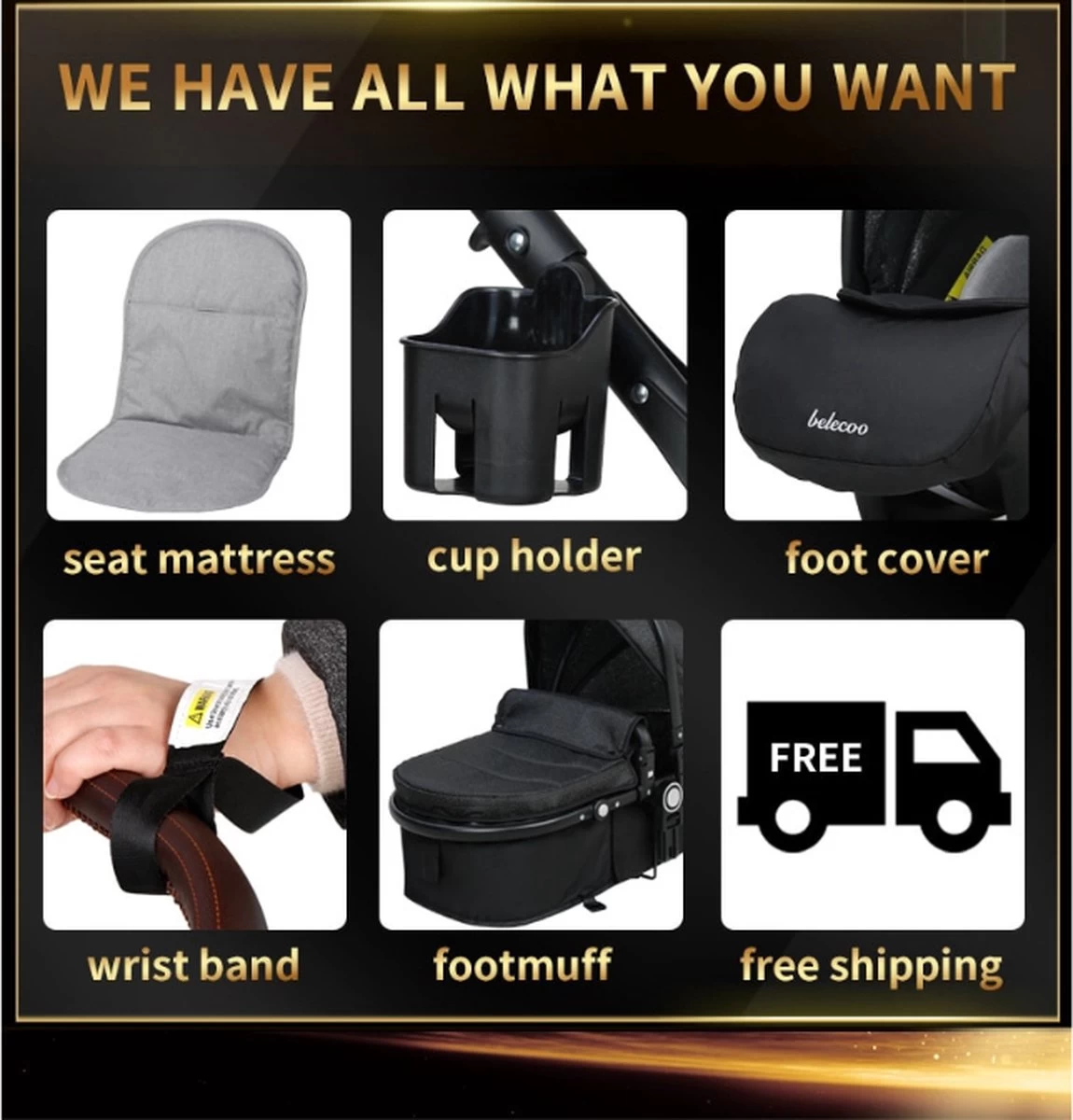 Merkloos 3 In 1 Kinderwagen - Buggy - Opklapbare Wandelwagen - Opvouwbaar - Kinderwagen 3 In 1 - Wandelwagen - Kinderwagens - Kinderwagen 3 In 1 Incl Autostoel - Wandelwagen Baby - Maxi-Cosi 5 Merkloos 3 In 1 Kinderwagen - Buggy - Opklapbare Wandelwagen - Opvouwbaar - Kinderwagen 3 In 1 - Wandelwagen - Kinderwagens - Kinderwagen 3 In 1 Incl Autostoel - Wandelwagen Baby - Maxi-Cosi - Afbeelding 3