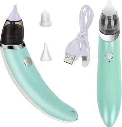 A&K Elektrische Oplaadbare Neuspeer Voor Baby En Kinderen - Inclusief Oplader, Handleiding En Batterijen - Hygiënische Neusreiniger - Baby Aspirator - Neuszuiger - Baby Neuspompje - Toetenveger - Snoetenpoetser - Mintgroen - Neusspoeler -Babyproducten 1152x1200 7