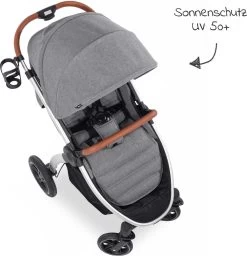 Hauck UpTown Buggy - Met één Hand Opvouwbaar - Grijs -Babyproducten 1156x1200 6