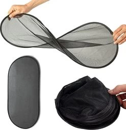 Zonnescherm Auto Baby - Zonwering Auto Met Zuignappen - Zonnescherm Auto Zwart - Auto Accessoires - Auto Accessories - 100x50 Centimeter - Cadeautje -Babyproducten 1158x1200 5