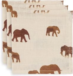 Jollein Hydrofiel Multidoek 70x70cm - Savannah - 3 Stuks -Babyproducten 1162x1200 8