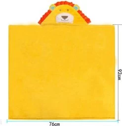 Multifunctionele Baby Fleecedeken Met Capuchon Leeuw | Badcape Baby En Peuters | Deken Kinderen | Wikkeldeken | Dekentje Baby & Peuter 0-3 Jaar | Babydeken | Kraamcadeau | Babycape | Fleece Deken | Kraam | Maxi Cosi Deken | Dier -Babyproducten 1166x1200 11