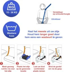 YourGoods Zitverhoger Auto - Stoelverhoger - Wasbare Hoes - Zwart 13 YourGoods Zitverhoger Auto - Stoelverhoger - Wasbare Hoes - Zwart -Babyproducten 1166x1200 4