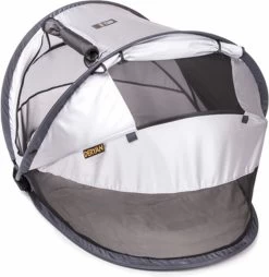 Deryan Peuter Luxe Campingbedje – Inclusief Zelfopblaasbare Matras - Silver -Babyproducten 1169x1200 3